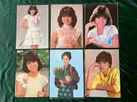 松田聖子　下敷き　6枚セット　当時物 Amazon.co.jp: 松田聖子 下敷き 6枚セット 当時物 : 文房具